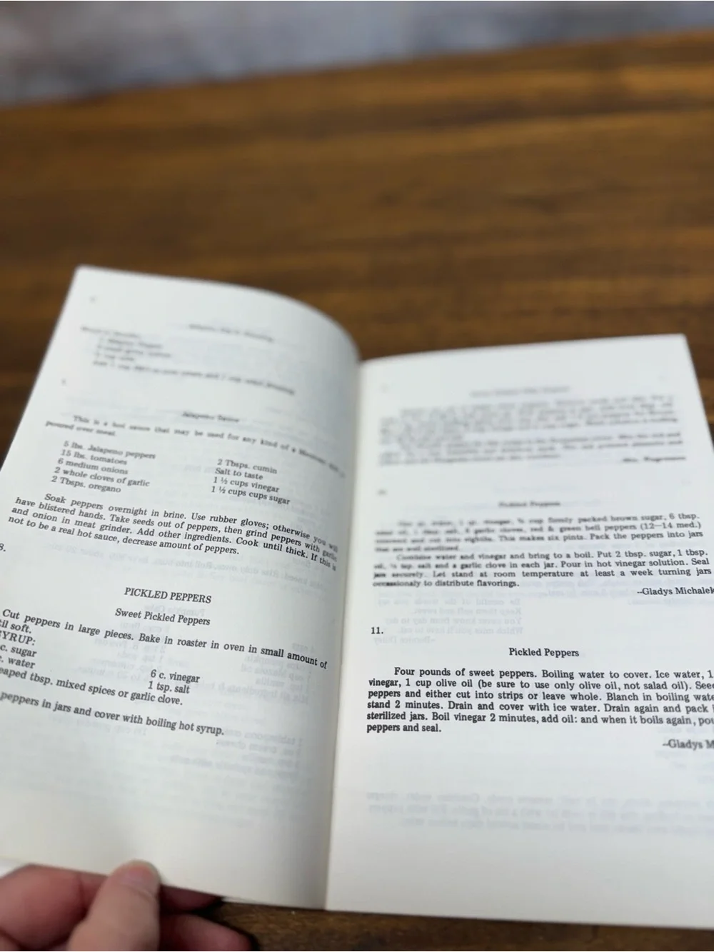 Favorite Recipes Krueger Pepper Gardens Wapato WA 1980's